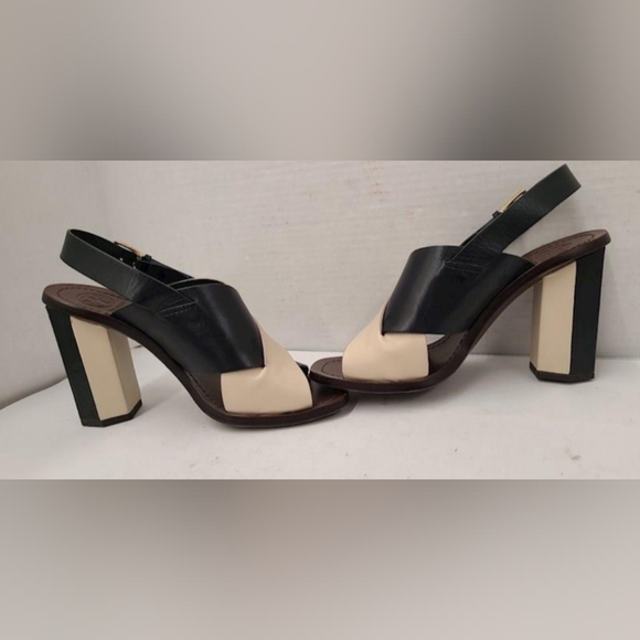 Tory Burch Sling-back Block Heels - Picture 4 of 6